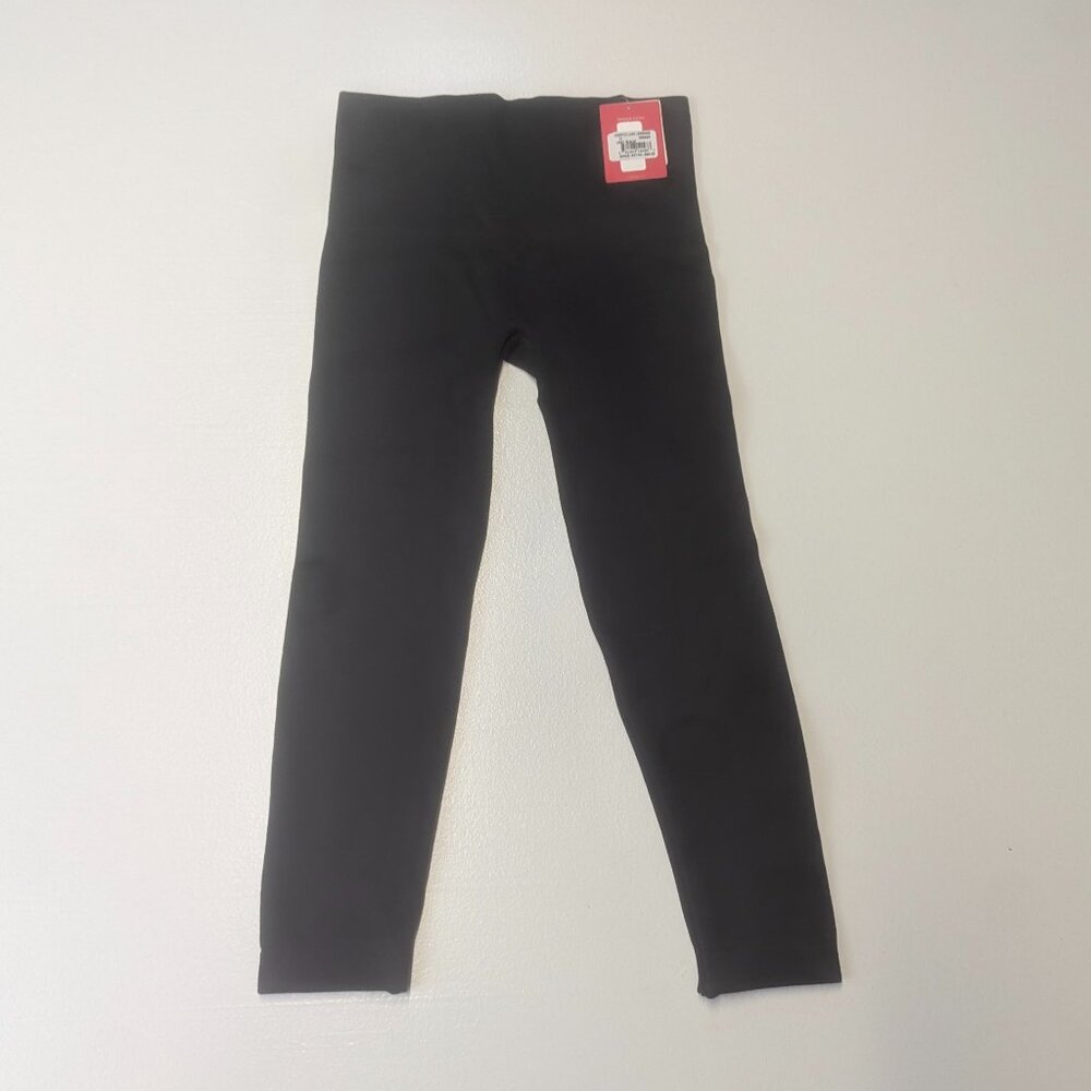 NWT Spanx Size Small Cropped Lamn Leggings in Very Black